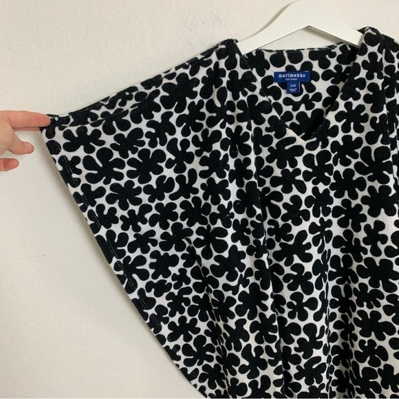 Marimekko For Target Paprika Terry Cloth Coverup Swim Beach Bat wing caftan - Picture 9 of 13